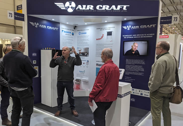 Air craft at the National Self Build & Renovation Show