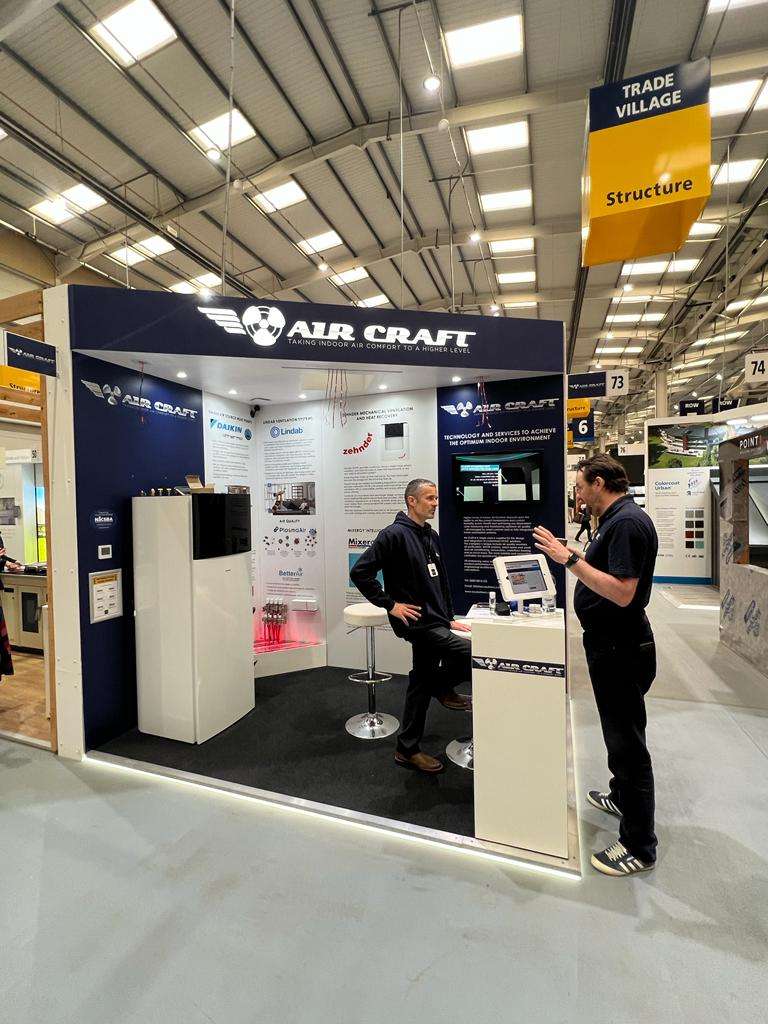 Air craft at the National Self Build & Renovation Show